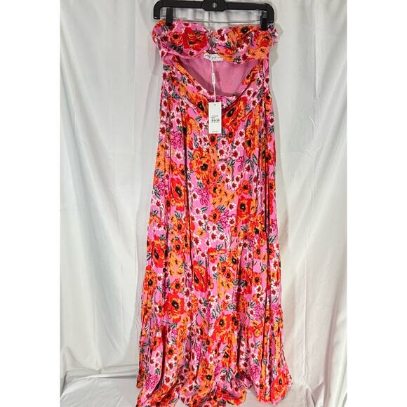 NWT Petal & Pup Sarai Floral Cutout Maxi Dress | Romantic Boho Summer - Picture 2 of 7